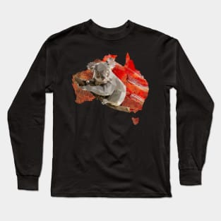 Australian Koala Bear Long Sleeve T-Shirt